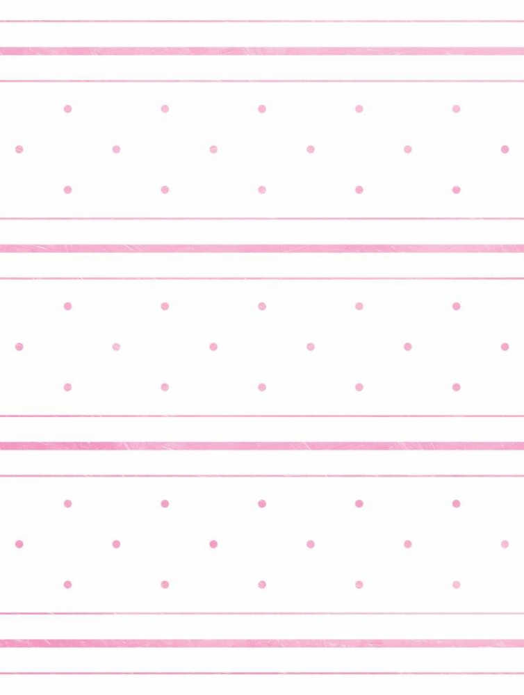 Pink Lines and dots art print by Jace Grey for $57.95 CAD