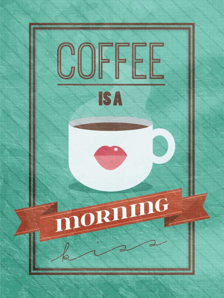 Coffee kiss art print by Jace Grey for $57.95 CAD