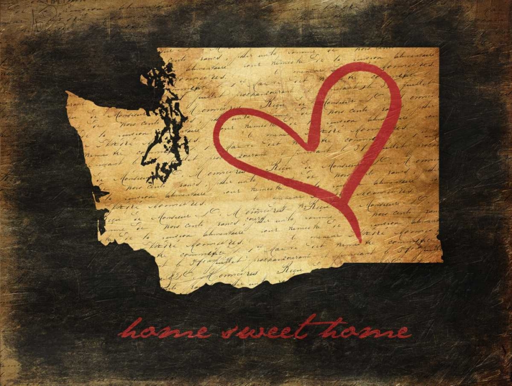 Home Sweet Home WA art print by Jace Grey for $57.95 CAD