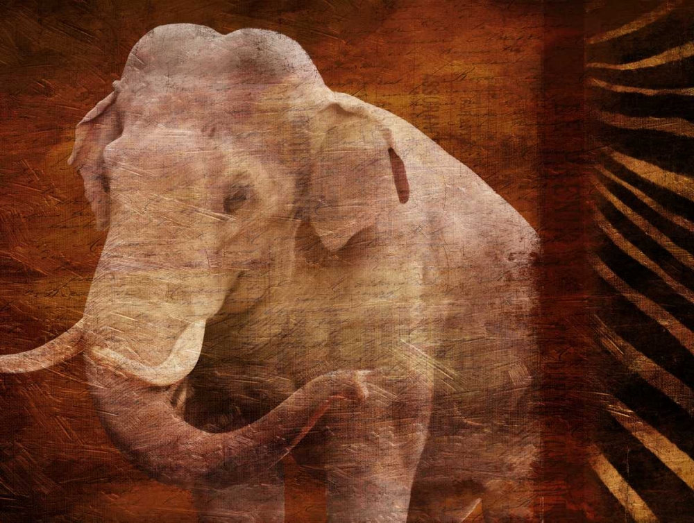 Elephant Instinct art print by Jace Grey for $57.95 CAD