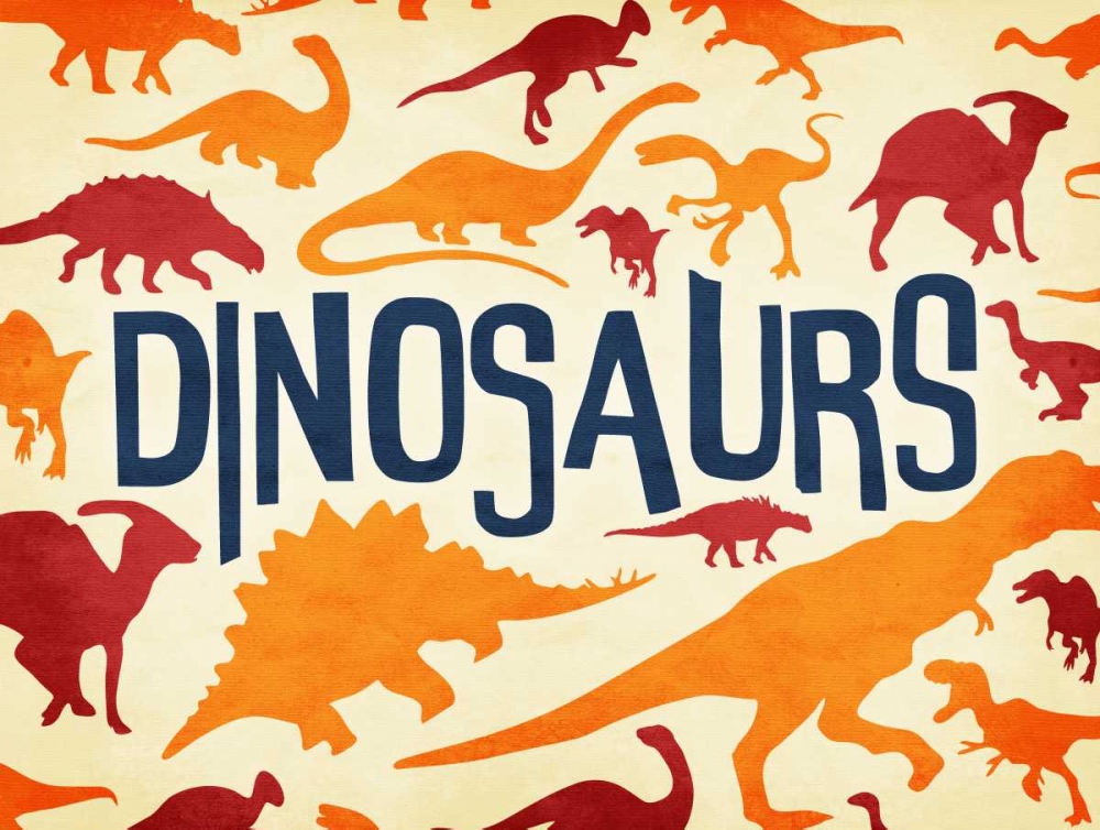 Dinosaurs Three art print by Jace Grey for $57.95 CAD