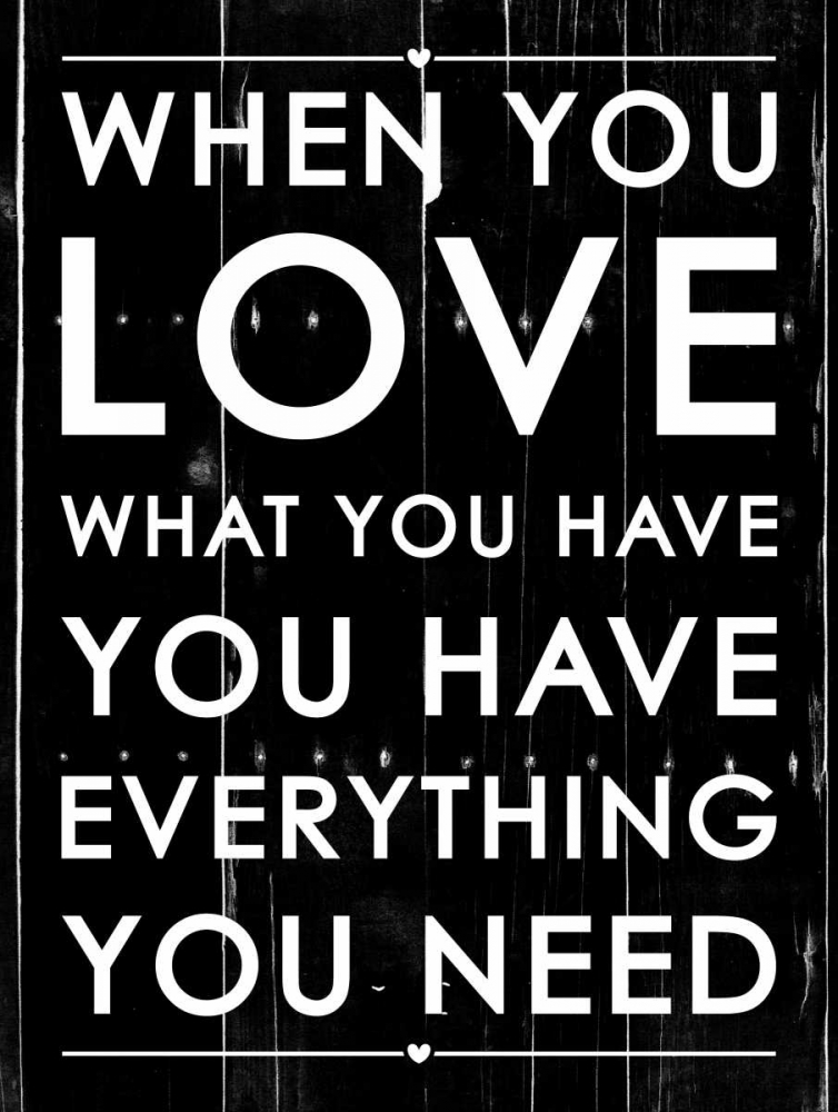 When You Love art print by Jace Grey for $57.95 CAD