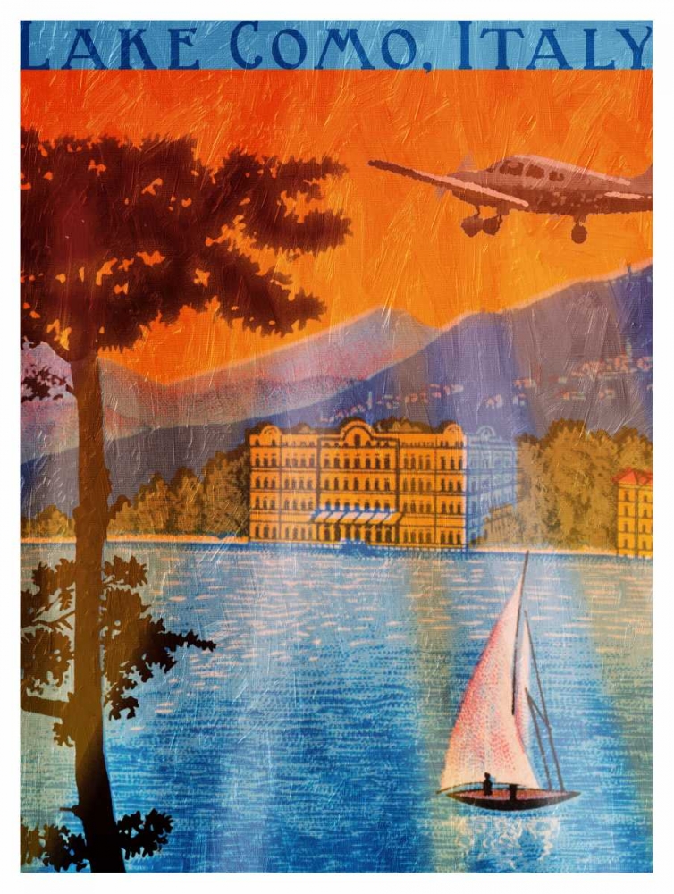 Lake Como art print by Jace Grey for $57.95 CAD