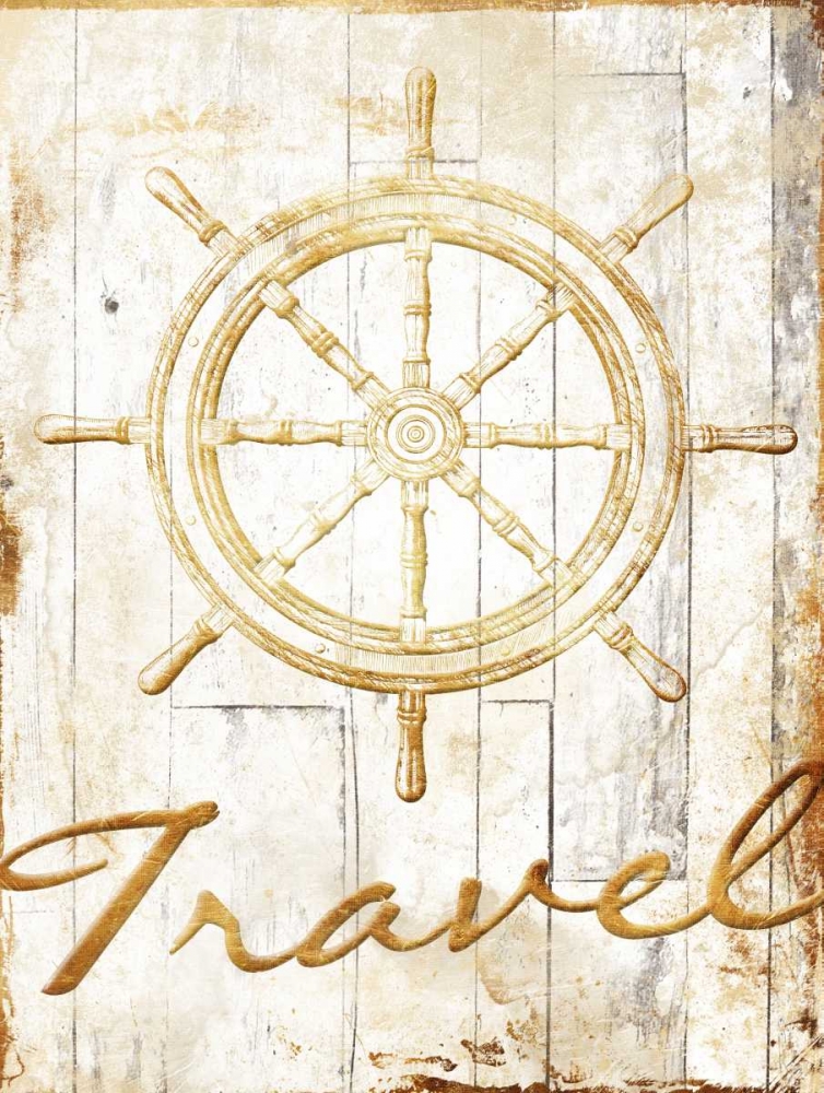 Travel To Your Gold art print by Jace Grey for $57.95 CAD