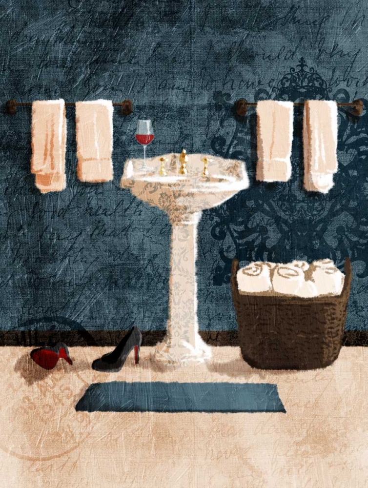 Sink And Wine art print by Jace Grey for $57.95 CAD