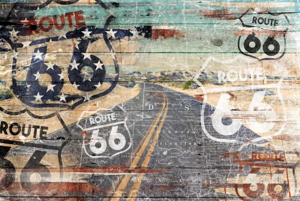 Road To The Flag art print by Jace Grey for $57.95 CAD