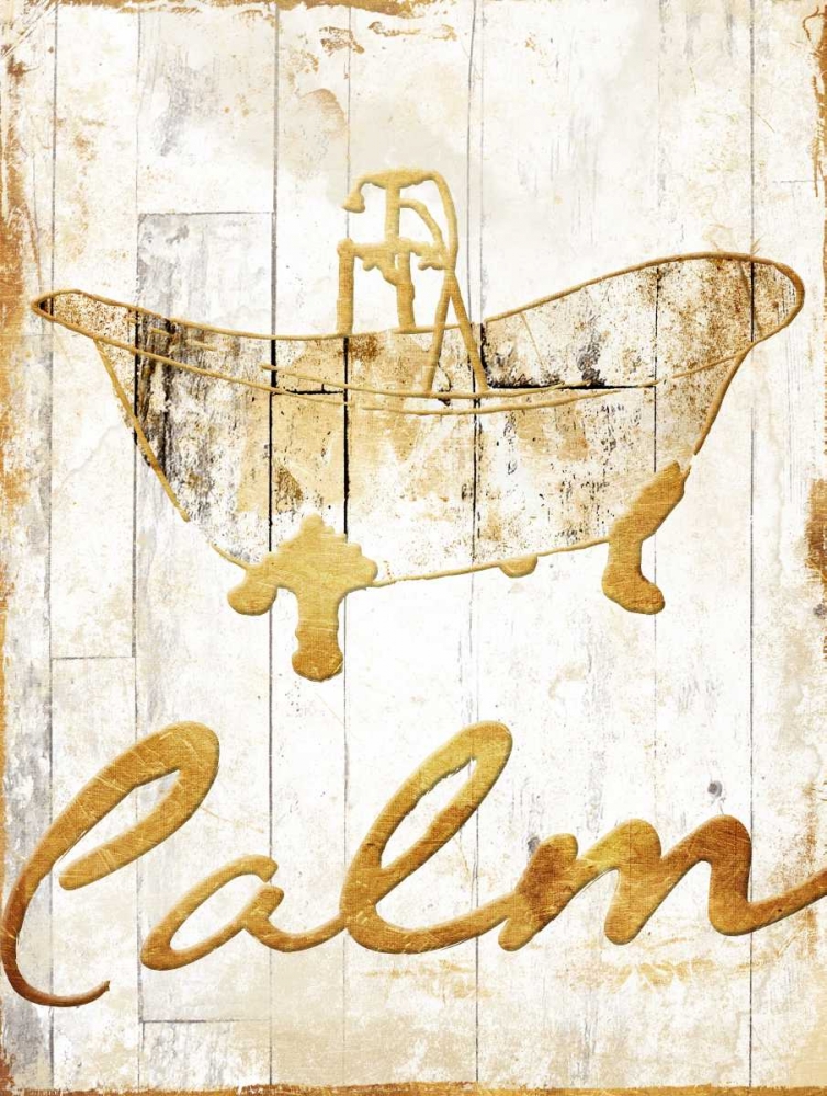 Gold Calm art print by Jace Grey for $57.95 CAD