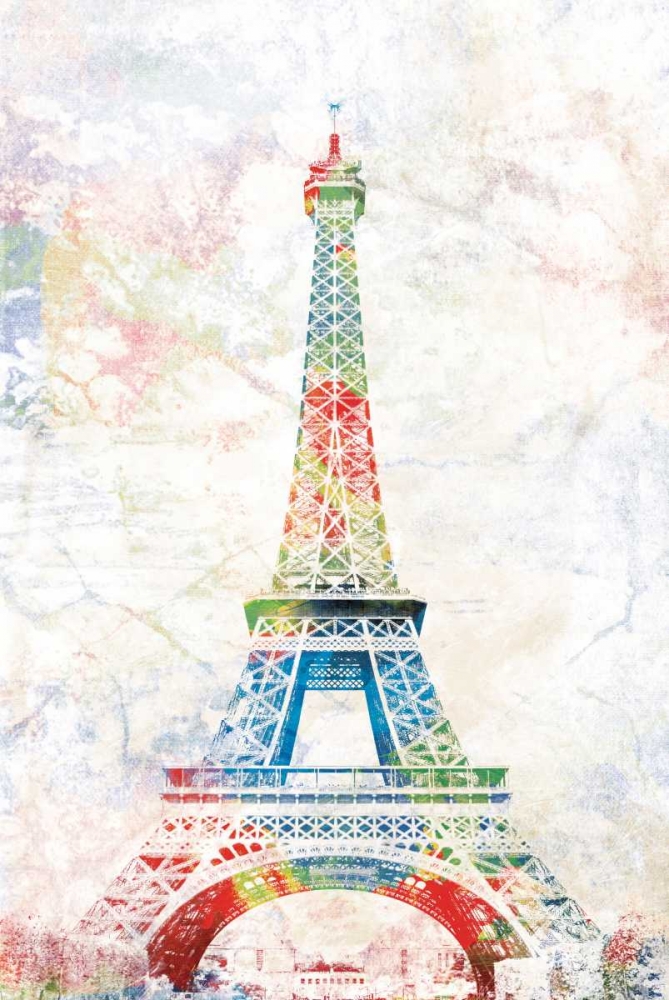 Pop Paris art print by Jace Grey for $57.95 CAD