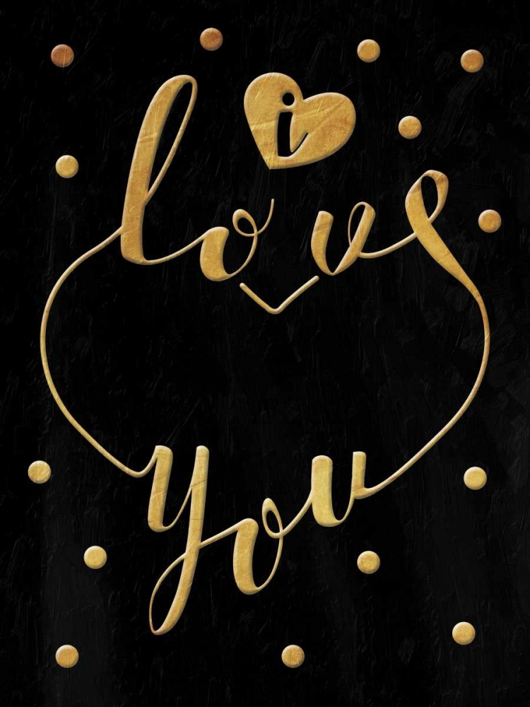 Love Is Gold art print by Jace Grey for $57.95 CAD