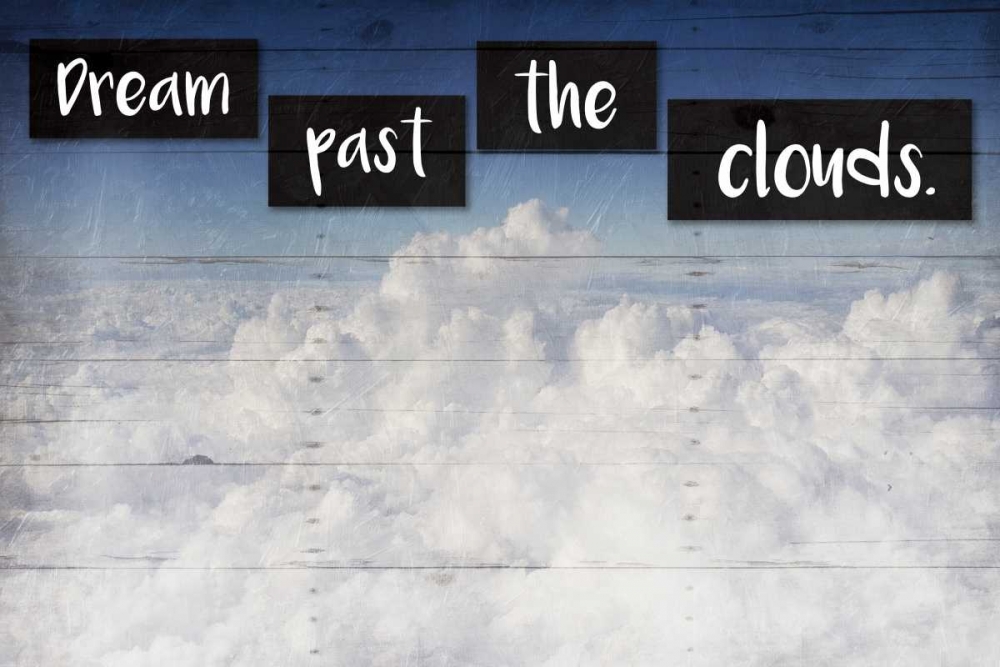 Dream Clouds art print by Jace Grey for $57.95 CAD