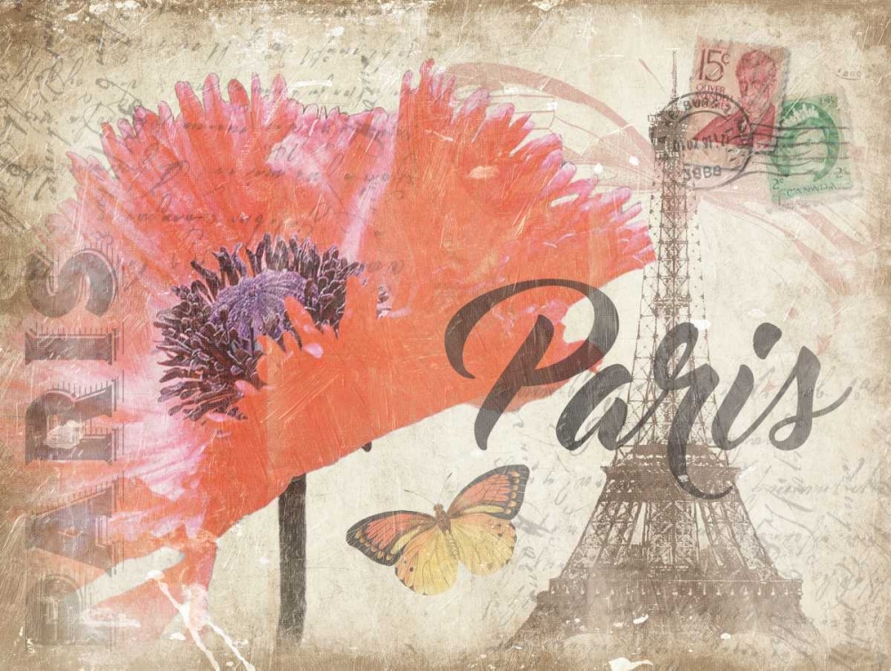 Mail To Paris Mate art print by Jace Grey for $57.95 CAD