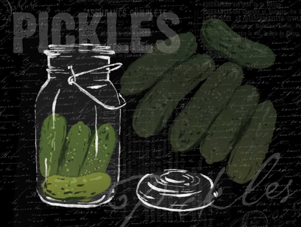 Pickles In A Jar art print by Jace Grey for $57.95 CAD