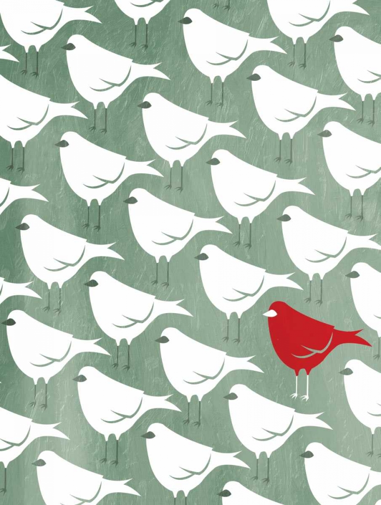 Stand Out Red art print by Jace Grey for $57.95 CAD