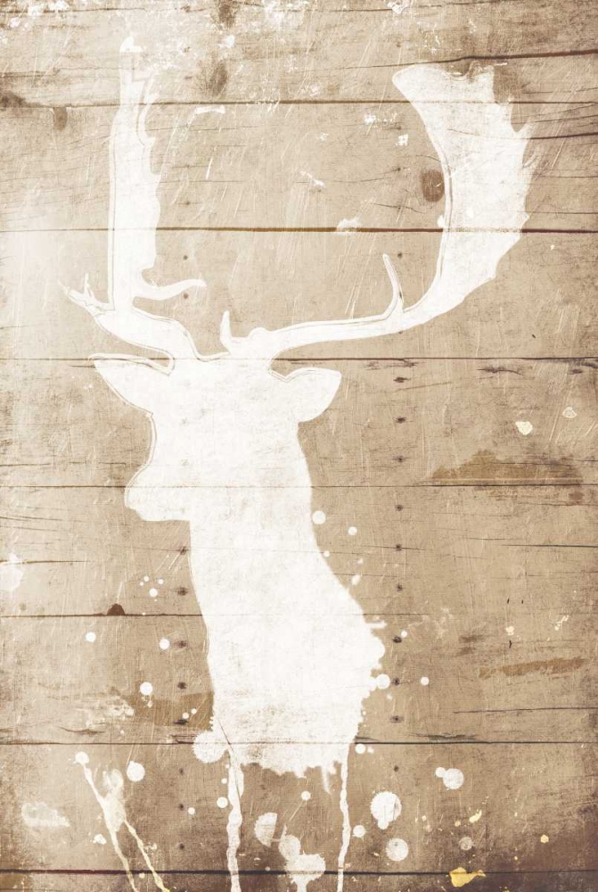 Deer Drip art print by Jace Grey for $57.95 CAD