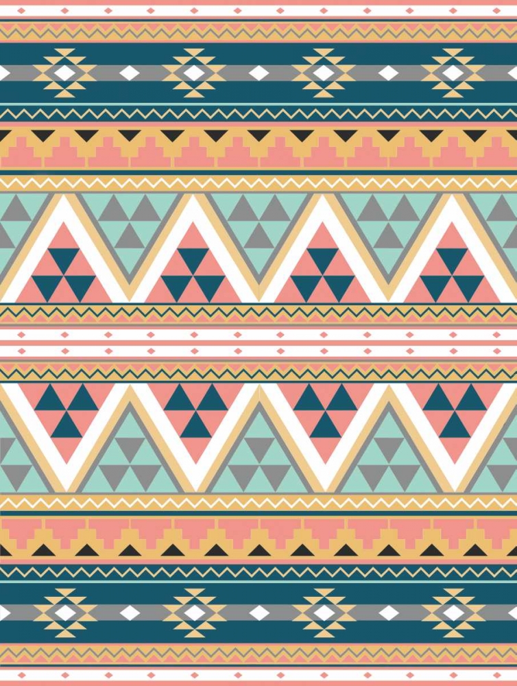 Cotton Candy Aztec art print by Jace Grey for $57.95 CAD