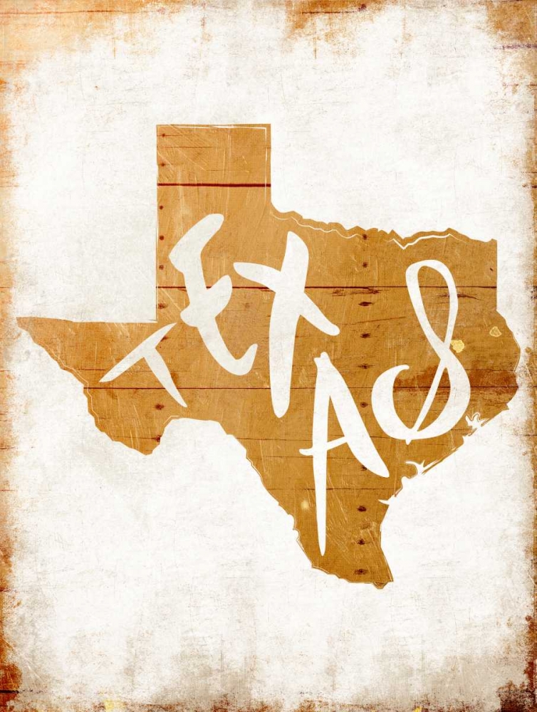 Wood Texas art print by Jace Grey for $57.95 CAD