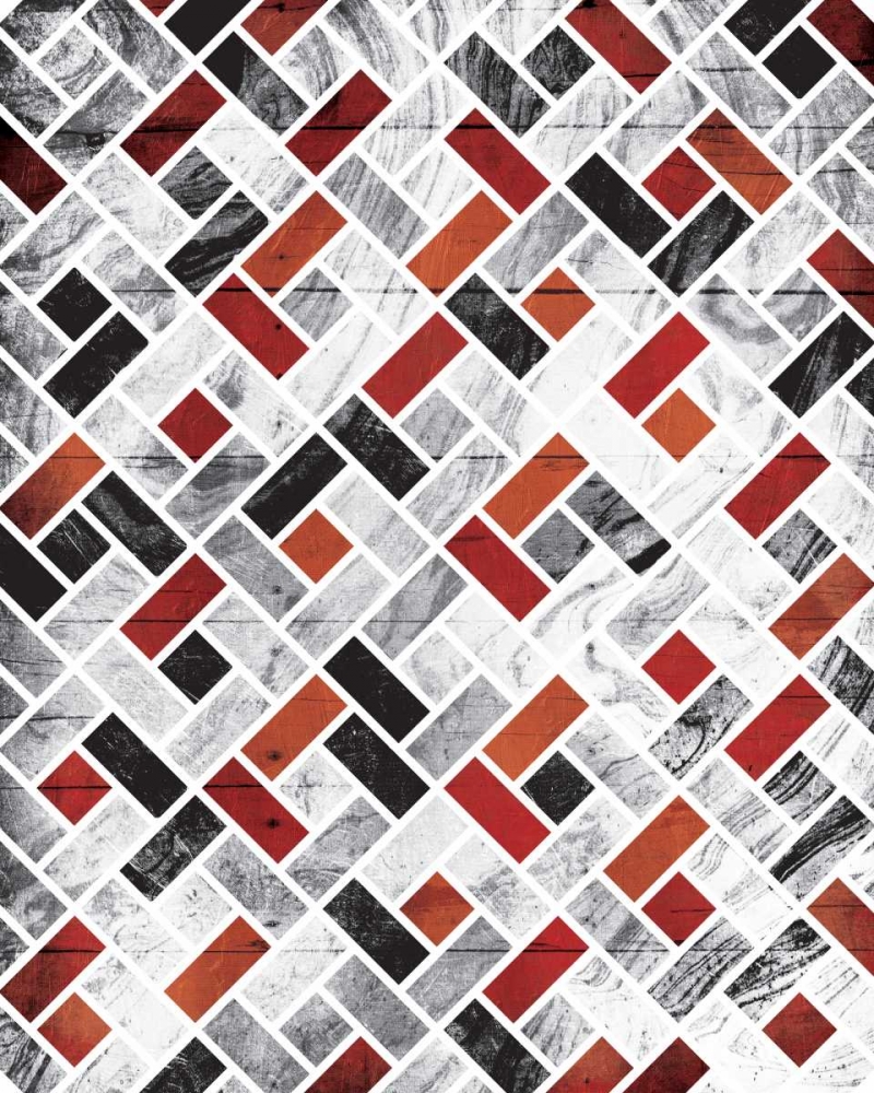 Red Smoke Tile art print by Jace Grey for $57.95 CAD