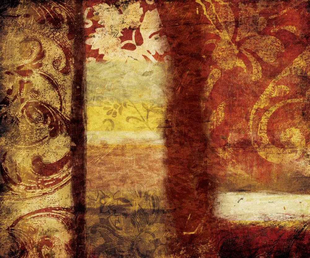 Golden Red Bouquet art print by Jace Grey for $57.95 CAD