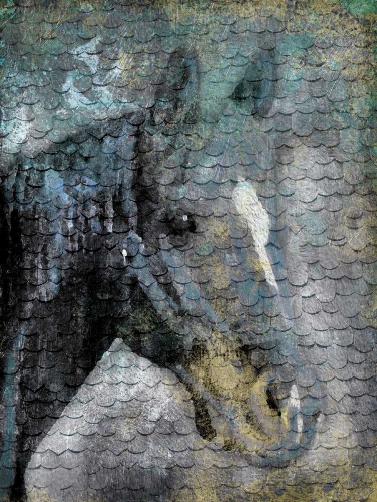 Blue Horse Scales art print by Jace Grey for $57.95 CAD
