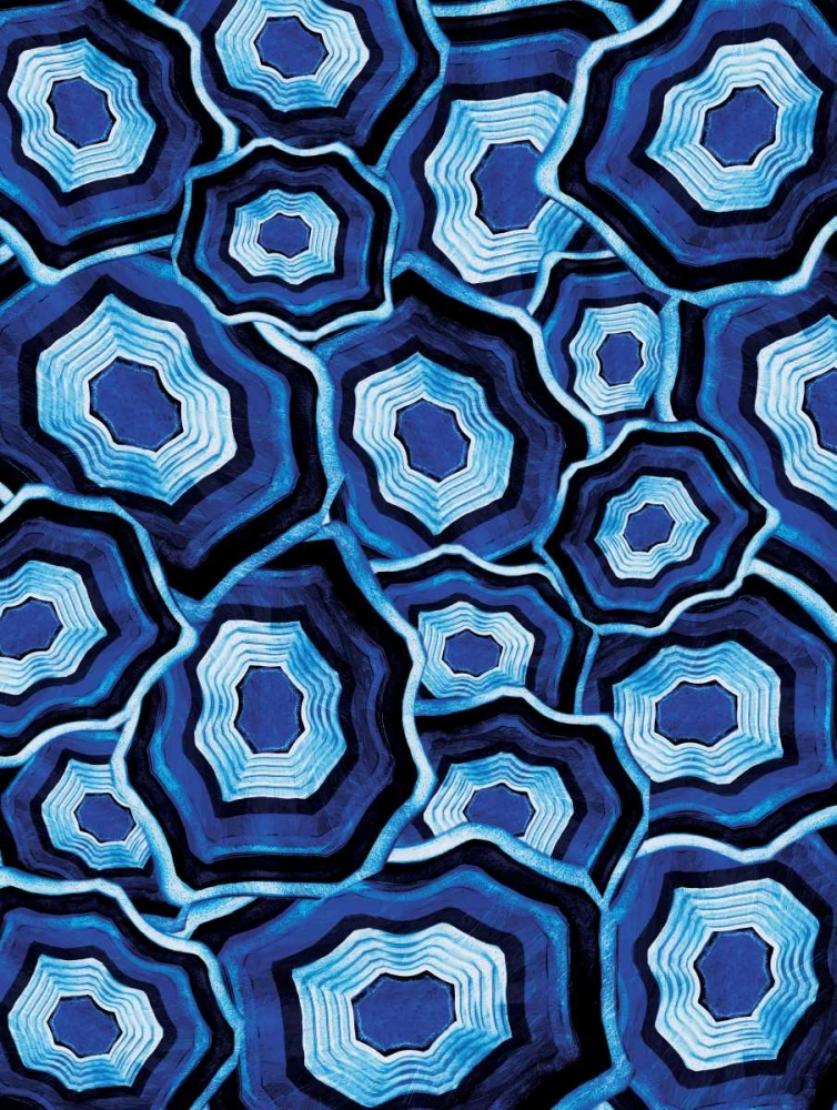 Plenty Of Blue Agates art print by Jace Grey for $57.95 CAD