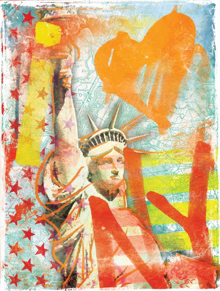 I Love Ny art print by Jace Grey for $57.95 CAD