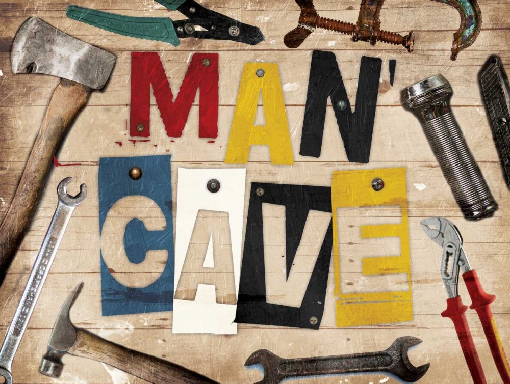 Man Cave Tools art print by Jace Grey for $57.95 CAD