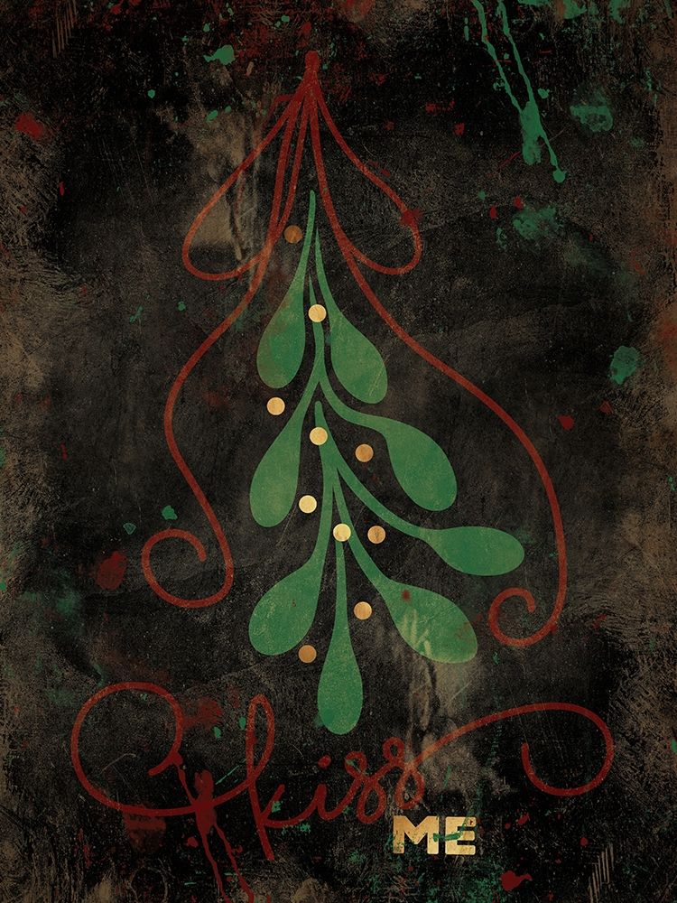 Christmas Kiss art print by Jace Grey for $57.95 CAD