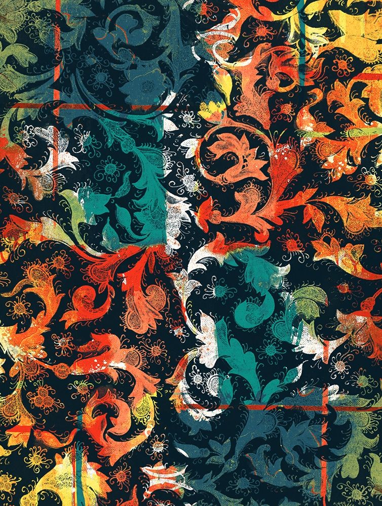Coastal Floral Patch art print by Jace Grey for $57.95 CAD