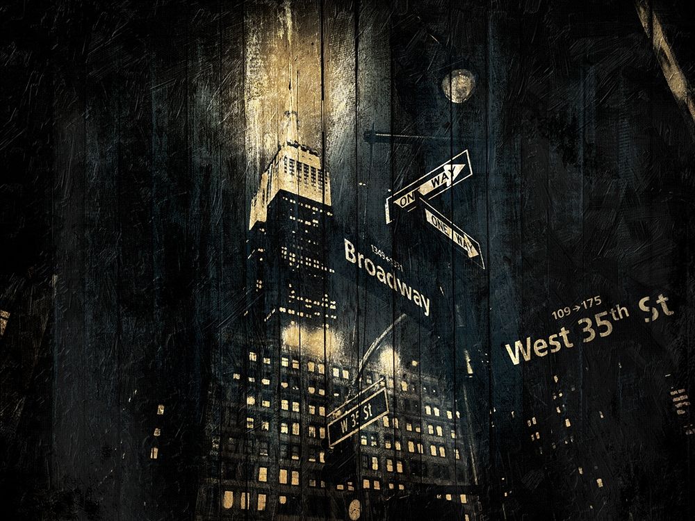 The Golden Street art print by Jace Grey for $57.95 CAD