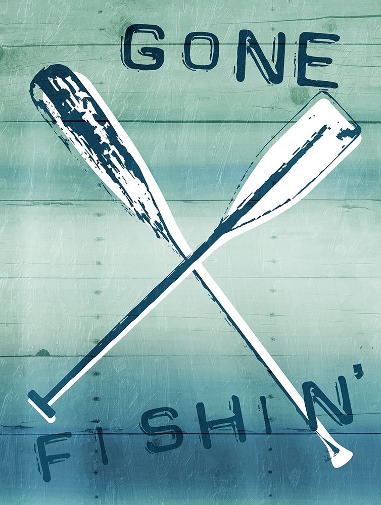 Gone Fishin art print by Jace Grey for $57.95 CAD