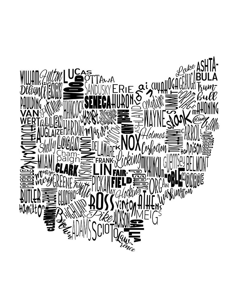 Ohio art print by Jace Grey for $57.95 CAD