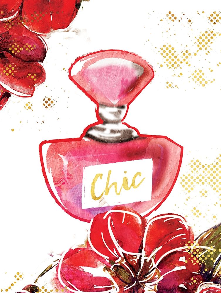 Flower Chic Glam art print by Jace Grey for $57.95 CAD