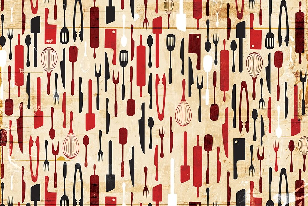 Kitchen Utensils art print by Jace Grey for $57.95 CAD