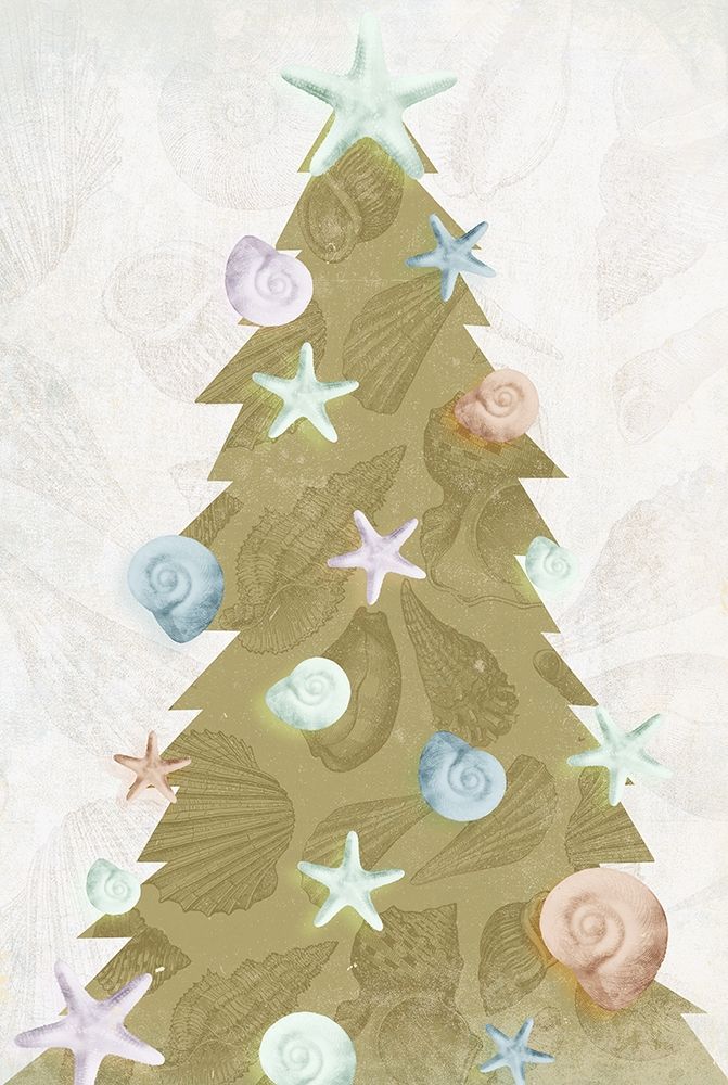 Coastal Christmas art print by Jace Grey for $57.95 CAD
