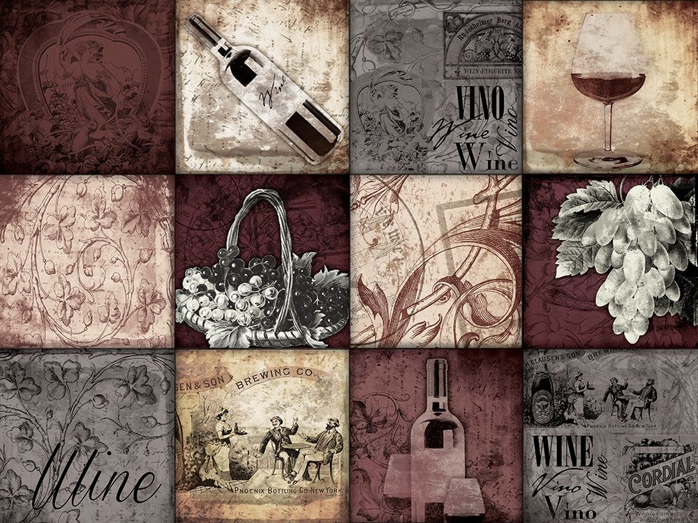 Enjoy The Wine art print by Jace Grey for $57.95 CAD