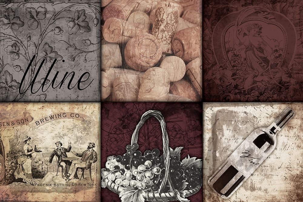 Wine And Corks Mate art print by Jace Grey for $57.95 CAD