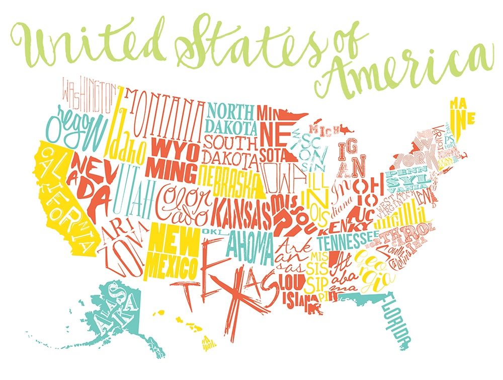 Kids USA art print by Jace Grey for $57.95 CAD