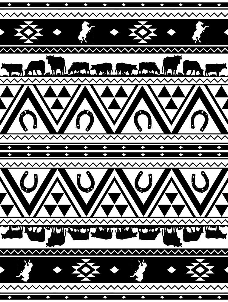 Western Aztec art print by Jace Grey for $57.95 CAD