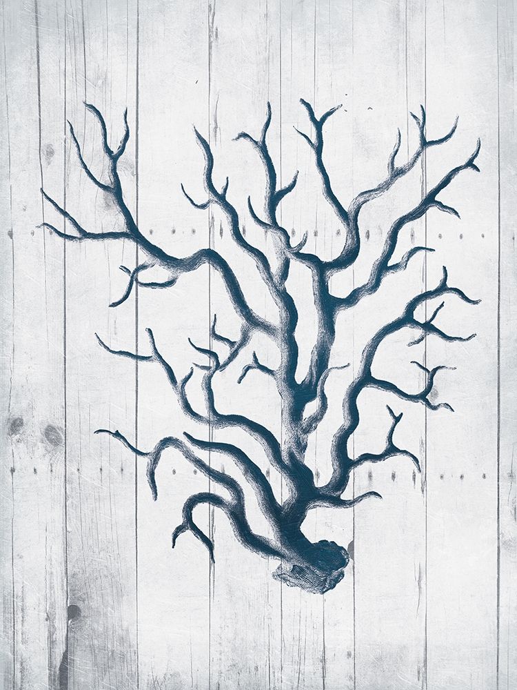 Coral White Wood art print by Jace Grey for $57.95 CAD