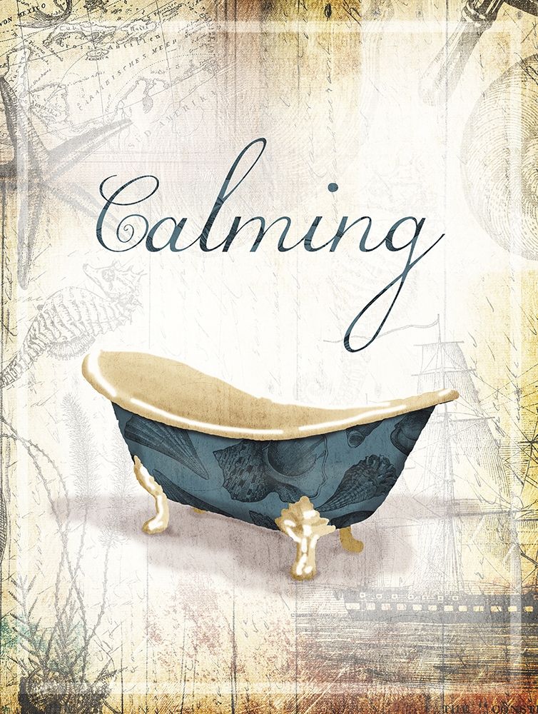 Calming Sea Bath art print by Jace Grey for $57.95 CAD