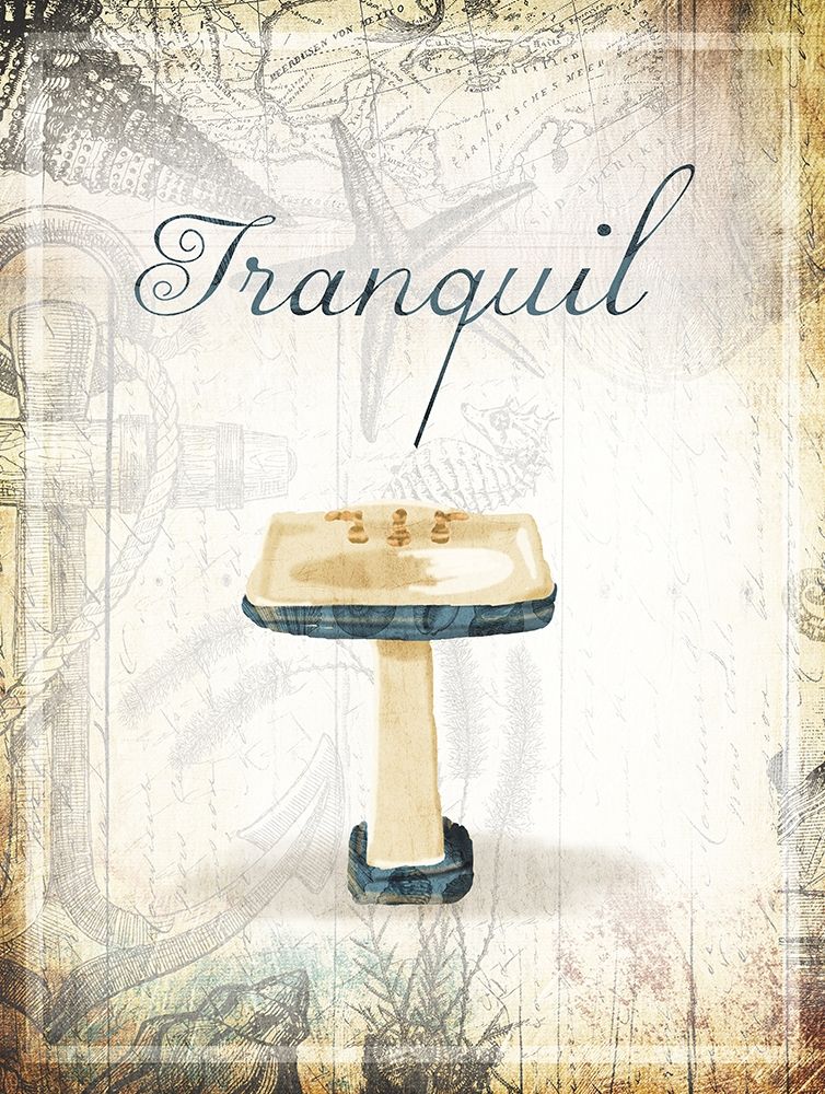 Tranquil Sea Sink art print by Jace Grey for $57.95 CAD
