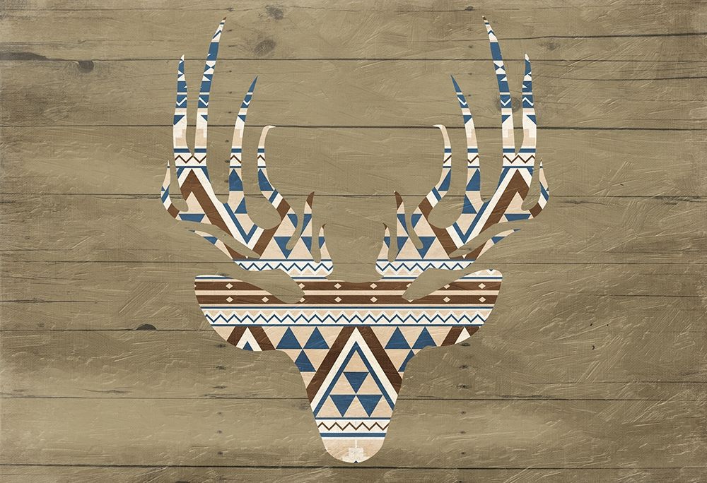 Deer on The Wall art print by Jace Grey for $57.95 CAD