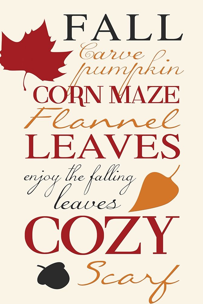 Fall Leaves art print by Jace Grey for $57.95 CAD