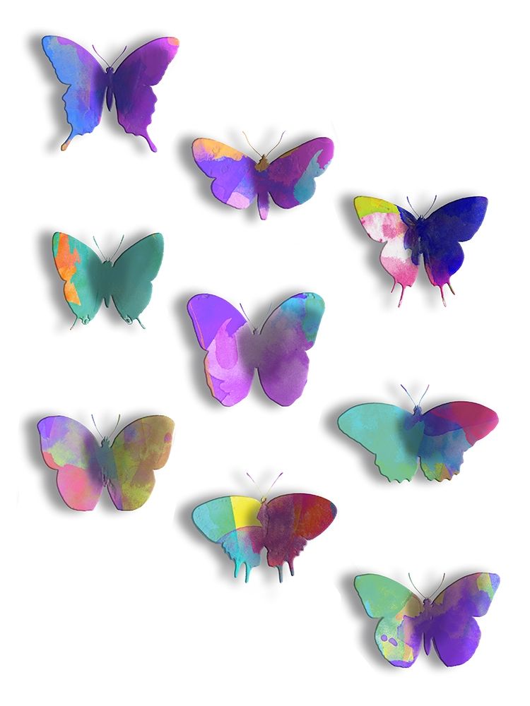 Floating Butterfly art print by Jace Grey for $57.95 CAD