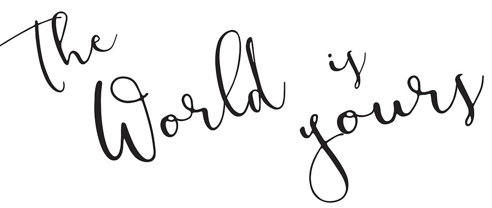 World Is Yours art print by Jace Grey for $57.95 CAD