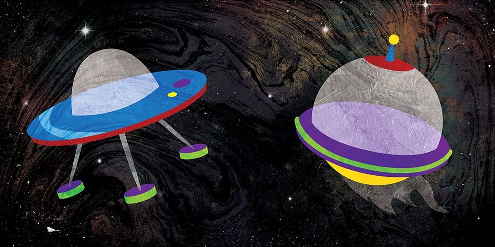 Spaceships art print by Jace Grey for $57.95 CAD
