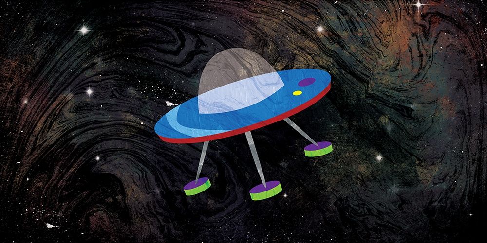 One Spaceships art print by Jace Grey for $57.95 CAD