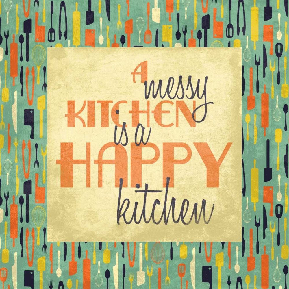Happy kitchen art print by Jace Grey for $57.95 CAD