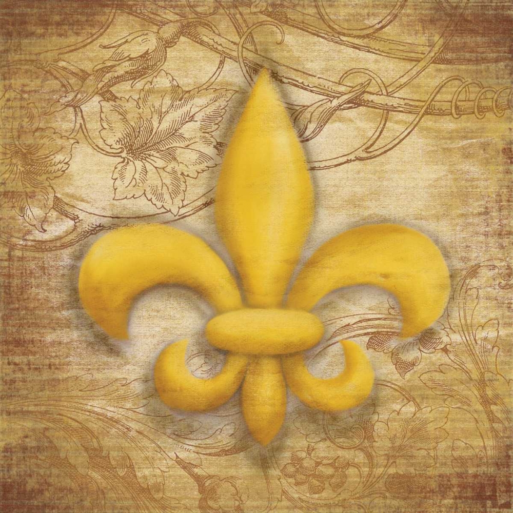 Fleur De Lis art print by Jace Grey for $57.95 CAD