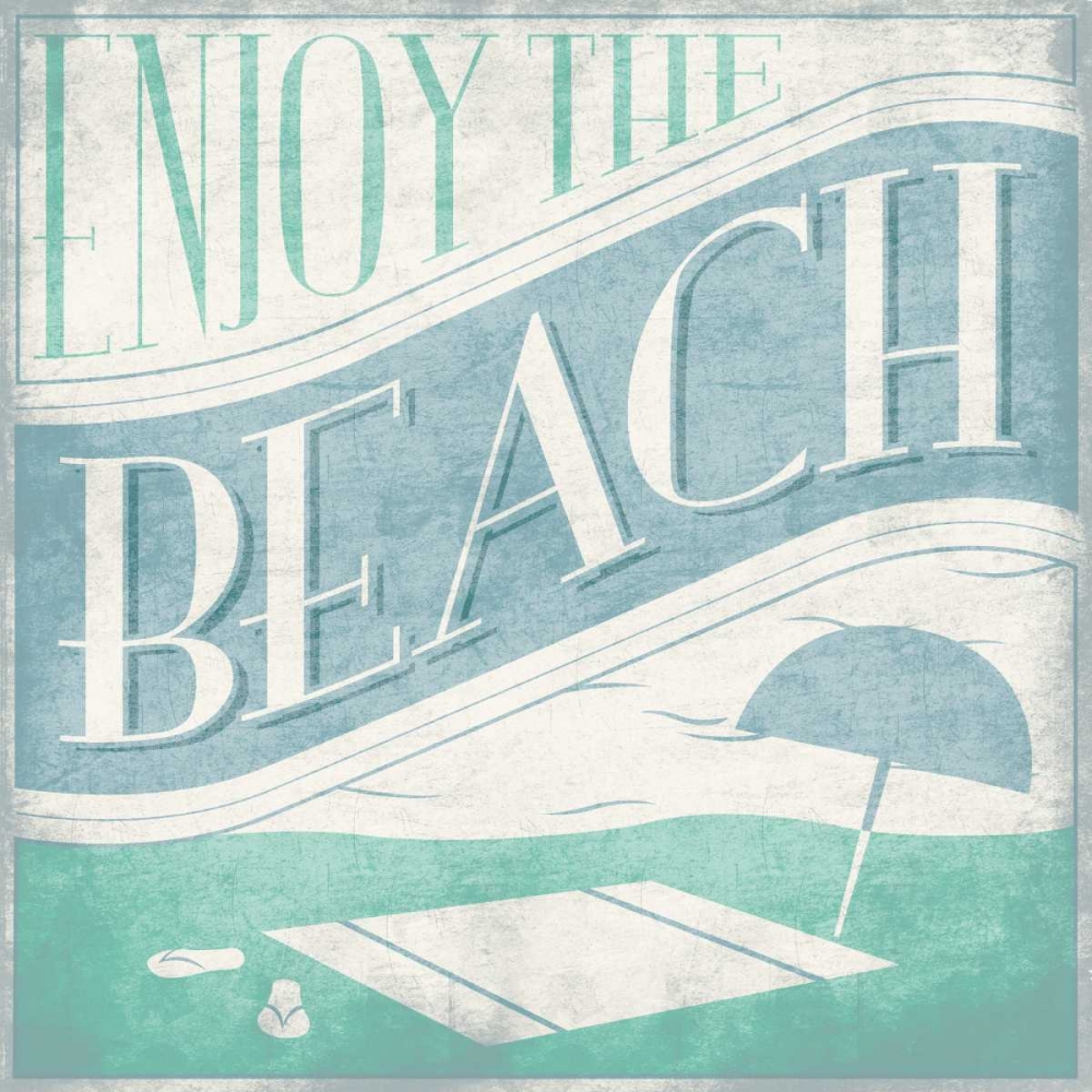 Enjoy the beach 2 art print by Jace Grey for $57.95 CAD